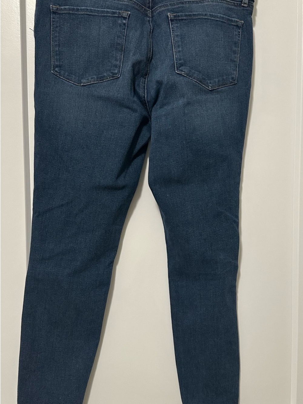 LOFT Women's Skinny Jeans in Dark Blue Wash